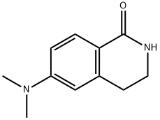 6-(dimethylamino)-3,4-dihydroisoquinolin-1(2H)-one Structure