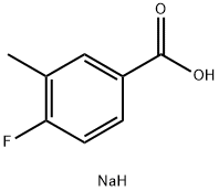 sodium 4-fluoro-3-methylbenzoate Structure