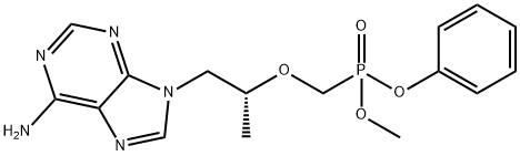 methyl phenyl((((R)-1-(6-amino-9H-purin-9-yl)propan-2-yl) oxy)methyl)phosphonate fumaric acid salt Structure