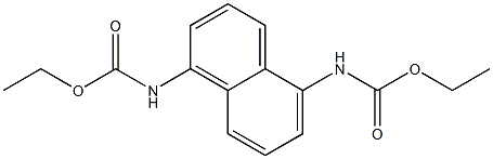 N,N'-(1,5-NAPHTHALENEDIYL)BIS(ETHYL CARBAMATE) Structure