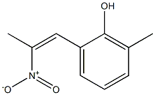 1-(2-HYDROXY-3-METHYLPHENYL)-2-NITROPROPENE Structure