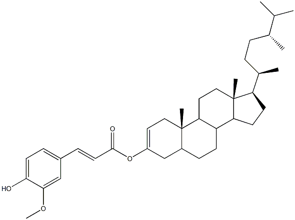 Campesteryl ferulate Structure