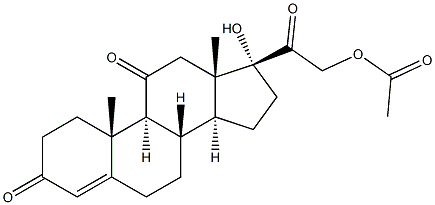 CORTISONE ACETATE USP 23 Structure