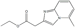 ETHYL (5-METHYLIMIDAZO[1,2-A]PYRIDIN-2-YL)ACETATE Structure