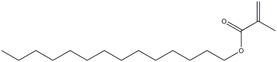 Tetradecyl methacrylate Structure