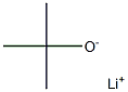 Lithium tert-butoxide Structure