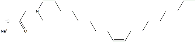 sodium oleyl sarcosinate Structure