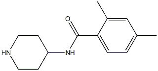 2,4-dimethyl-N-piperidin-4-ylbenzamide Structure