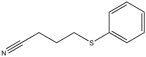 4-(phenylsulfanyl)butanenitrile Structure