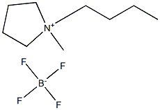 N-butyl-N-methylpyrrolidinium tetrafluoroborate Structure