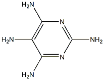 TETRAAMINOPYRIMIDINE Structure