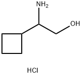 (2RS)-2-amino-2-cyclobutylethanol hydrochloride Structure