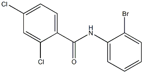 N-(2-bromophenyl)-2,4-dichlorobenzamide Structure