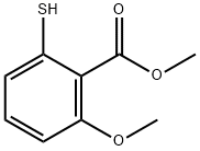 methyl 2-mercapto-6-methoxybenzoate Structure