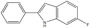 6-fluoro-2phenylindole Structure