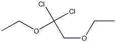 DICHLORO-1,2-DIETHOXYETHANE Structure