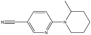 6-(2-methylpiperidin-1-yl)nicotinonitrile Structure