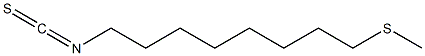 8-(Methylthio)octyl isothiocyanate Structure