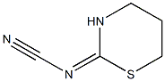 N-(1,3-thiazinan-2-yliden)cyanamide Structure