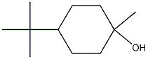 4-tert-Butyl-1-methylcyclohexanol Structure