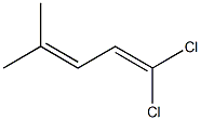 1,1-Dichloro-4-methyl-1,3-pentadiene Structure