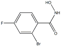 2-bromo-4-fluoro-N-hydroxybenzamide Structure