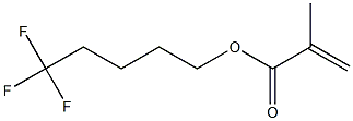 Trifluoropentyl methacrylate Structure