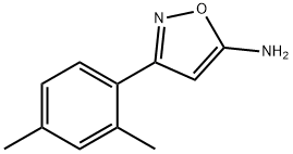 3-(2,4-dimethylphenyl)-1,2-oxazol-5-amine Structure