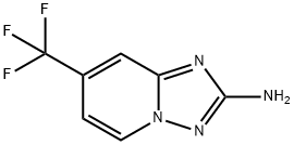 7-(trifluoromethyl)-[1,2,4]triazolo[1,5-a]pyridin-2-amine Structure