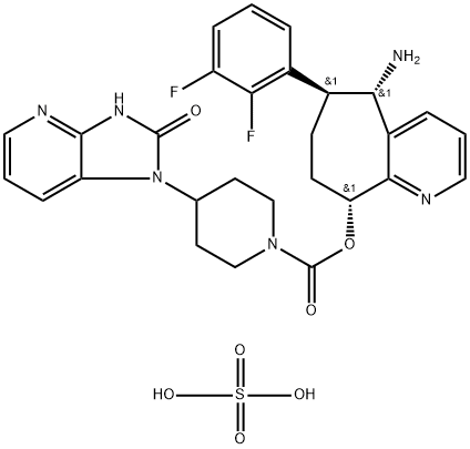 Rimegepant sulfate Structure