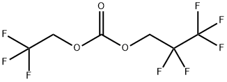 2,2,3,3,3-Pentafluoropropyl 2,2,2-trifluoroethyl carbonate Structure