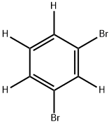 1,3-Dibromobenzene-d4 Structure