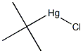 tert-Butylchloromercury(II) Structure