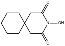 3-Hydroxy-3-azaspiro[5.5]undecane-2,4-dione Structure