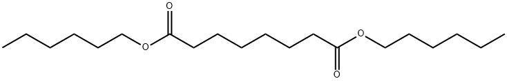 dihexyl octanedioate Structure