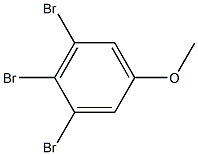 1,2,3-tribromo-5-methoxybenzene Structure