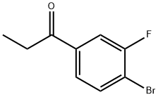 1-(4-bromo-3-fluorophenyl)propan-1-one Structure