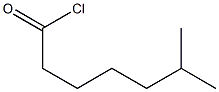 Isooctanoyl chloride Structure