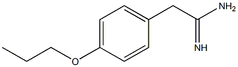 2-(4-propoxyphenyl)ethanimidamide Structure