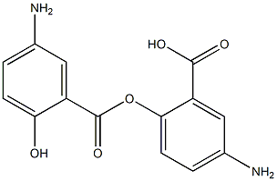 5-AMINOSALICYLIC ACID 5-Aminosalicylic acid Structure