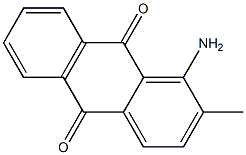 1-AMINO-2-METHYLANTHRAQUINONE Structure