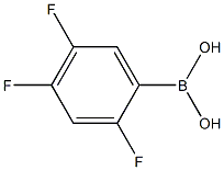 2,4,5-Trifluorophenylboronic acid Structure