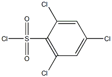 2,4,6-TRICHLOROBENZENESULFONYL CHLORIDE 97% POWDER Structure