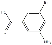 3-BROMO-5-AMINOBENZOIC ACID Structure