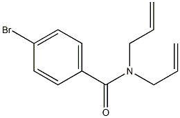 N,N-diallyl-4-bromobenzamide Structure