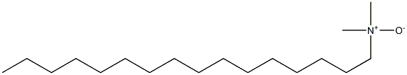 Cetyl dimethyl amine oxide Structure