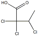 trichlorobutyric acid Structure