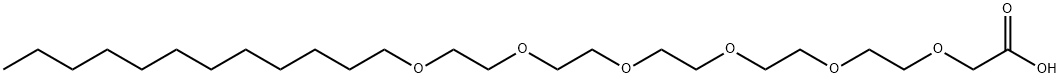 LAURETH-6 CARBOXYLIC ACID Structure