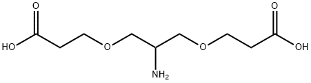 2-Amino-1,3-bis(carboxylethoxy)propane HCl salt Structure