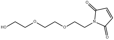 Mal-PEG3-alcohol Structure